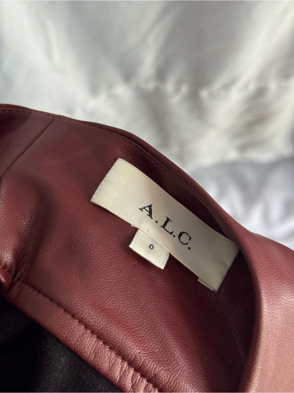 A.L.C. Alexandria Cut-Out Faux Leather Dress - Picture 3 of 12